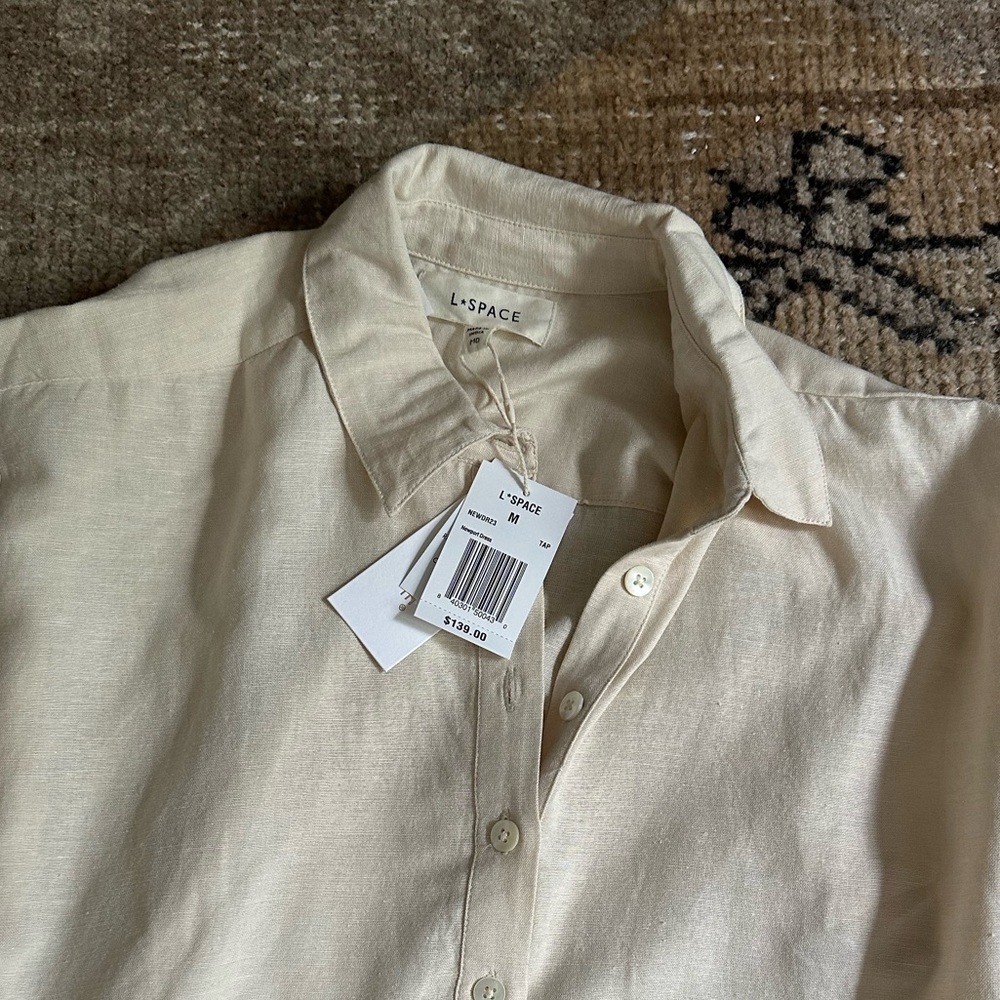 L*Space NWT Women’s Cream Newport Dress - Picture 4 of 4